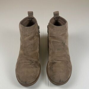 Tan Suede Ankle Boots